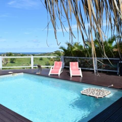 Bungalow La Paillote Le François Exteriör bild