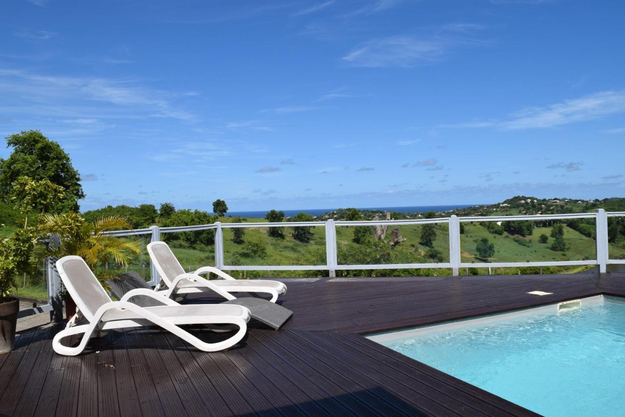 Bungalow La Paillote Le François Exteriör bild