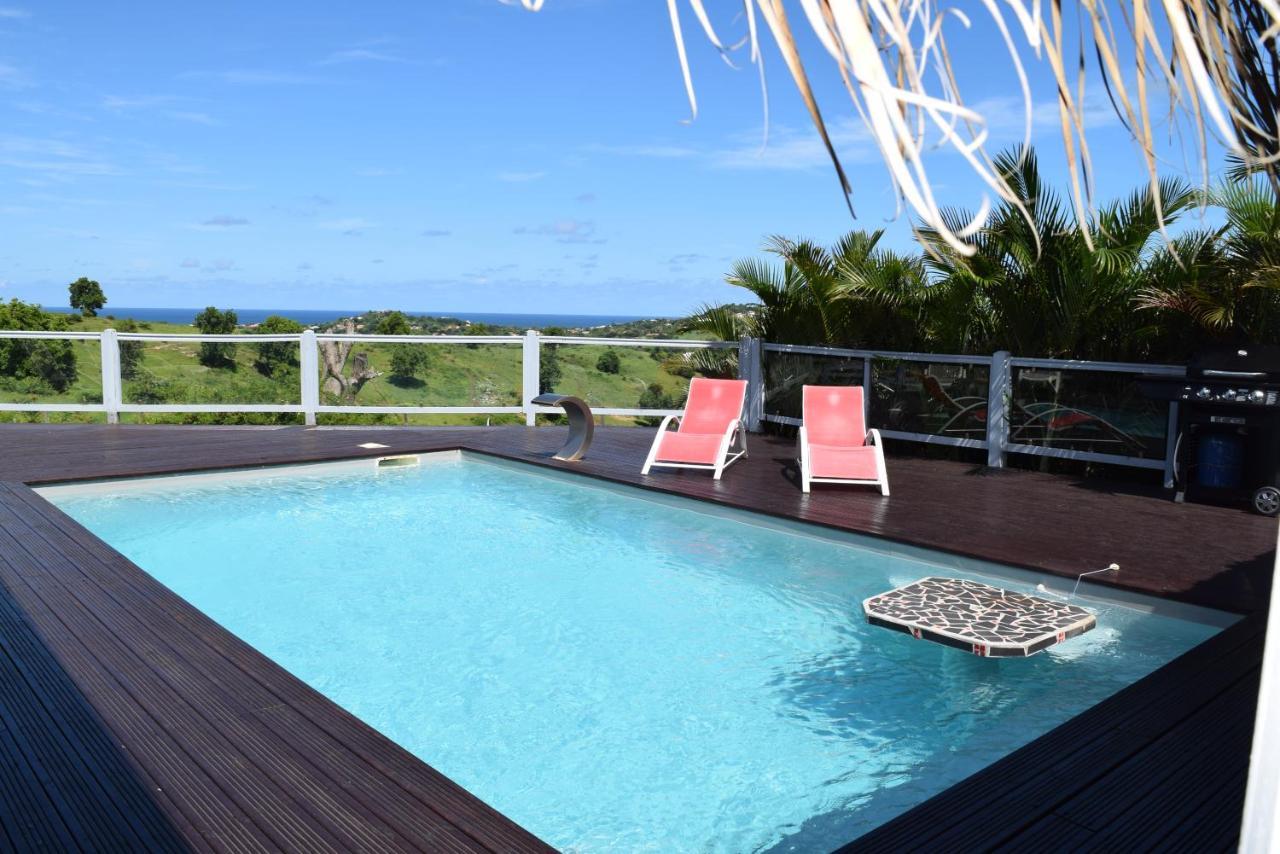 Bungalow La Paillote Le François Exteriör bild